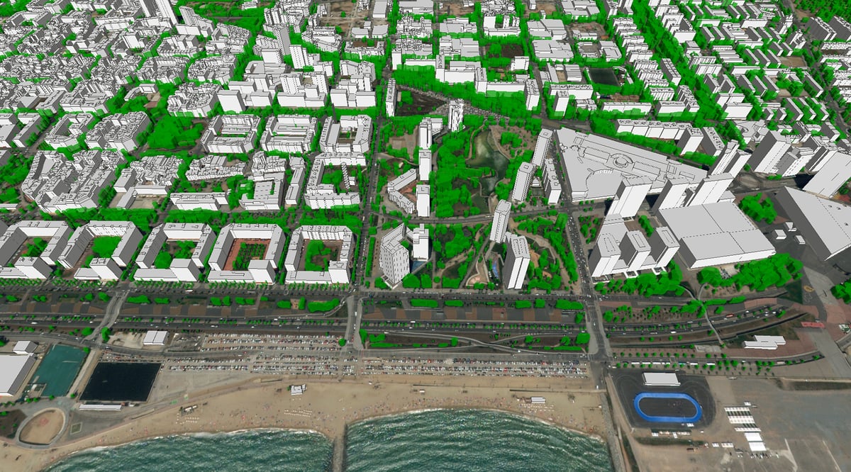 3D-map-Barcelona 3